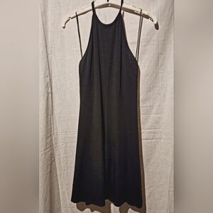 Jessica Howard Vintage Velvet Halter Skater Dress